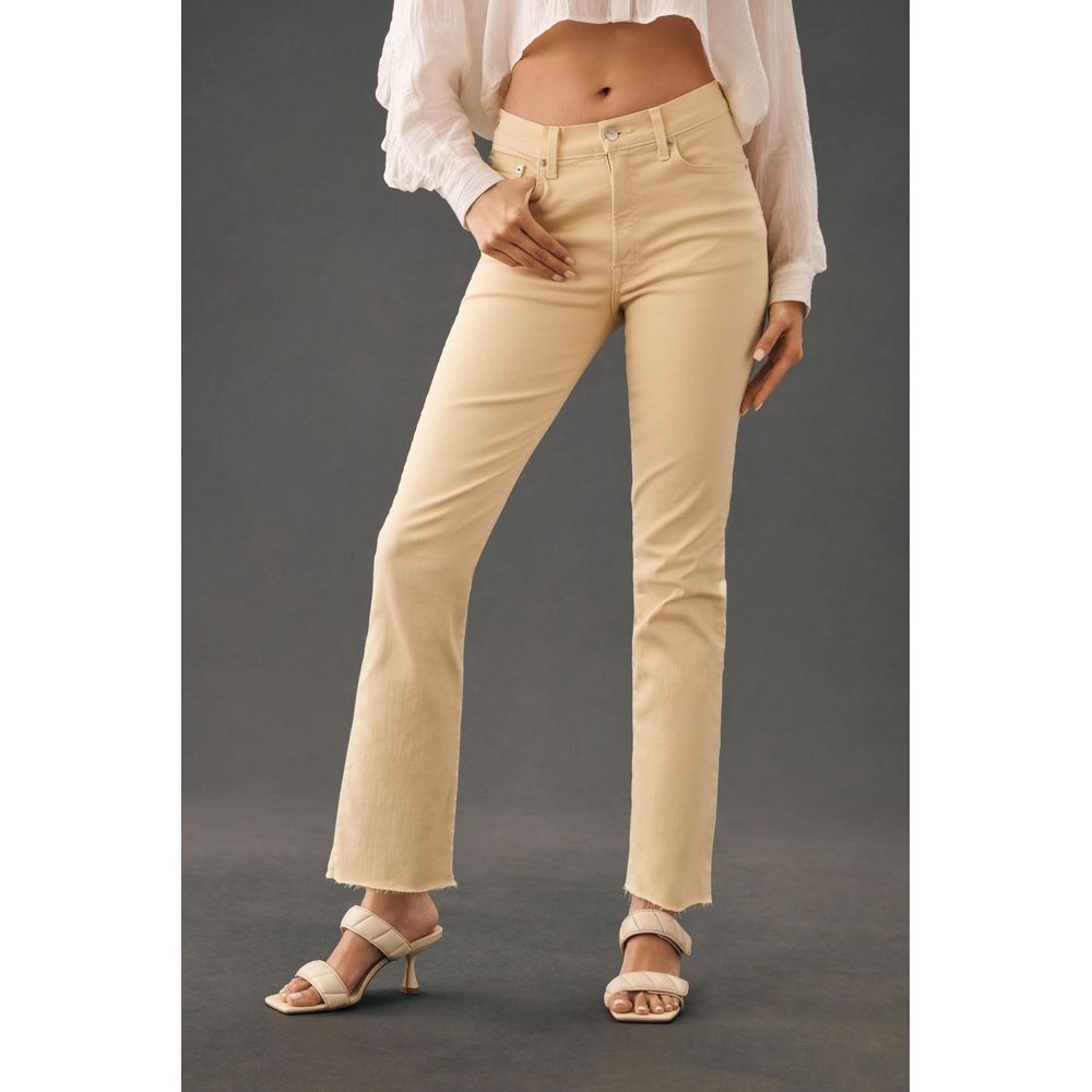 Edwin NWT Free People Edwin Bree High-Rise Straight-Leg Jeans Daisyness‎ Size 28